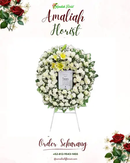 Krans Bunga Duka Angkaisera